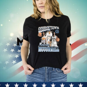 Official Modesti McConnell Georgetown Hoyas Basketball 90s Retro Graphic Signature T-Shirt