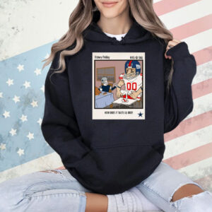 Official New York Giants At Dallas Cowboys Victory Friday How Does It Taste Lil Bro Poster Shirt