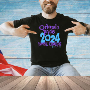 Official Orlando Pride Playa Society 2024 NWSL Champions Shirts
