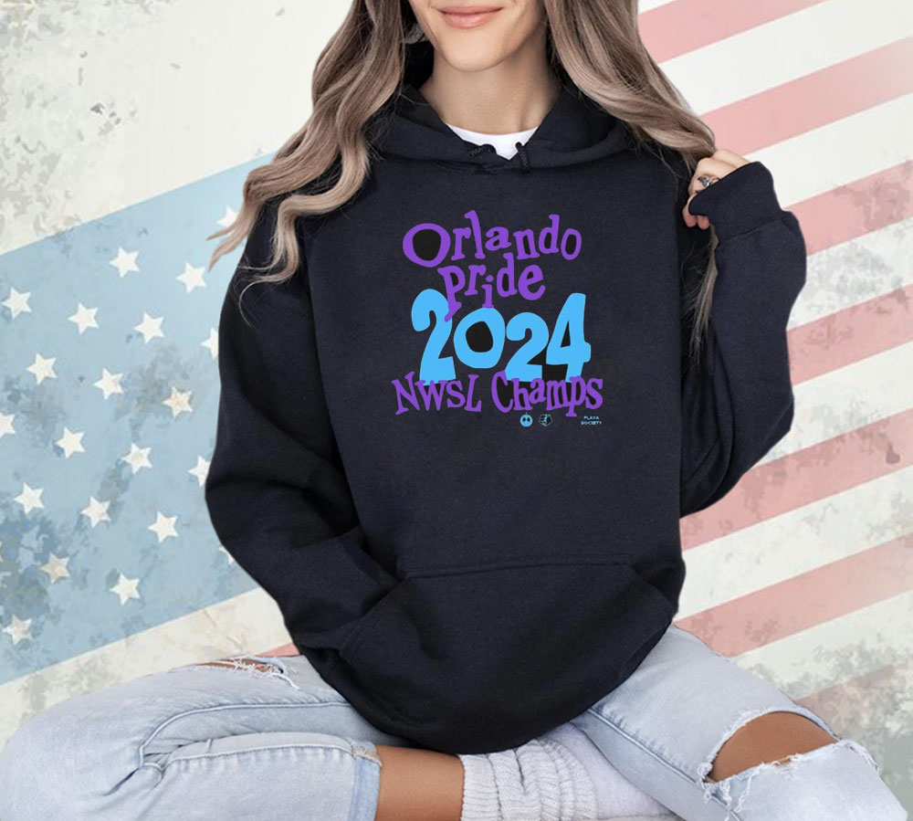 Official Orlando Pride Playa Society 2024 NWSL Champions Shirts