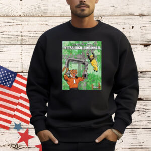 Official Pittsburgh Steelers Vs Cincinnati Bengals December 1 2024 Rivalry Week 13 Signature Poster Shirt