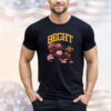 Official Rocco Becht Iowa State Cyclones Spotlight Crimson Signature T-Shirt
