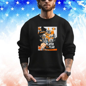 Official Tennessee Vols Dylan Sampson 2024 SEC Player of the Year USA Today Poster T-Shirt