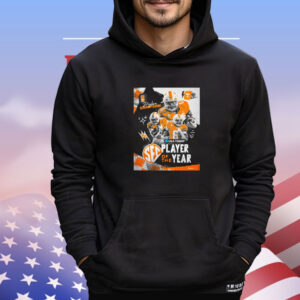 Official Tennessee Vols Dylan Sampson 2024 SEC Player of the Year USA Today Poster T-Shirt