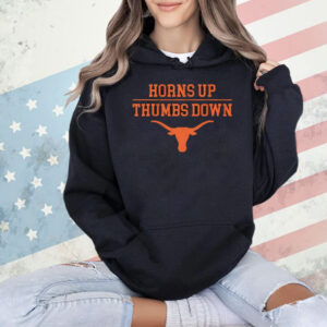 Official Texas Longhorns Football Horns Up Thumbs Down NCAA Shirt