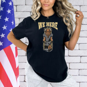 Official We Here Colorado Buffaloes Mascot Shirt