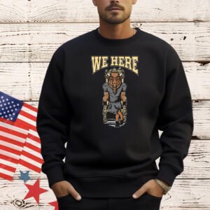 Official We Here Colorado Buffaloes Mascot Shirt