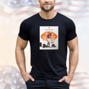 Official Wisconsin Badgers Invite Accepted Hunter Wohler Safety headed to the 2025 Reese’s Senior Bowl Signature Poster T-Shirt