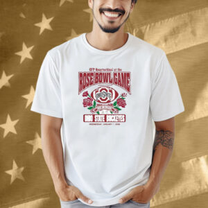 Ohio State Buckeyes College Football Playoff 2025 Quarterfinal AT The Rose Bowl Game Shirt