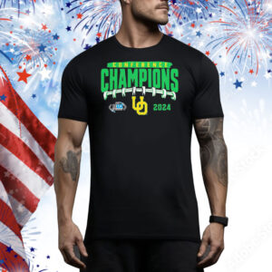 Oregon Ducks 2024 Big Ten Football Conference Champions Tee Shirt