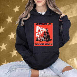 Panic Stricken April 26 2025 Raleigh NC Tee Shirt