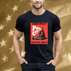 Panic Stricken April 26 2025 Raleigh NC Tee Shirt