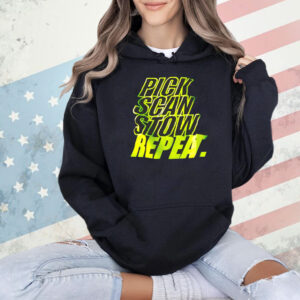 Pick scan stow repeat Shirt