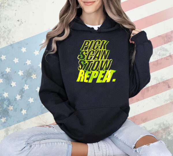 Pick scan stow repeat Shirt