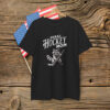 Raccoon Feral Hockey Mom Hockey Player Trash Panda T-Shirt