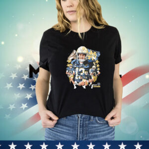 Riley Leonard Notre Dame Fighting Irish football poster graphic T-Shirt