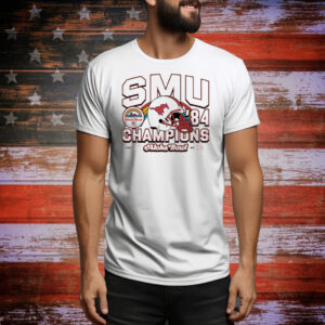 SMU Mustangs football 1984 Aloha Bowl Champions Tee Shirt