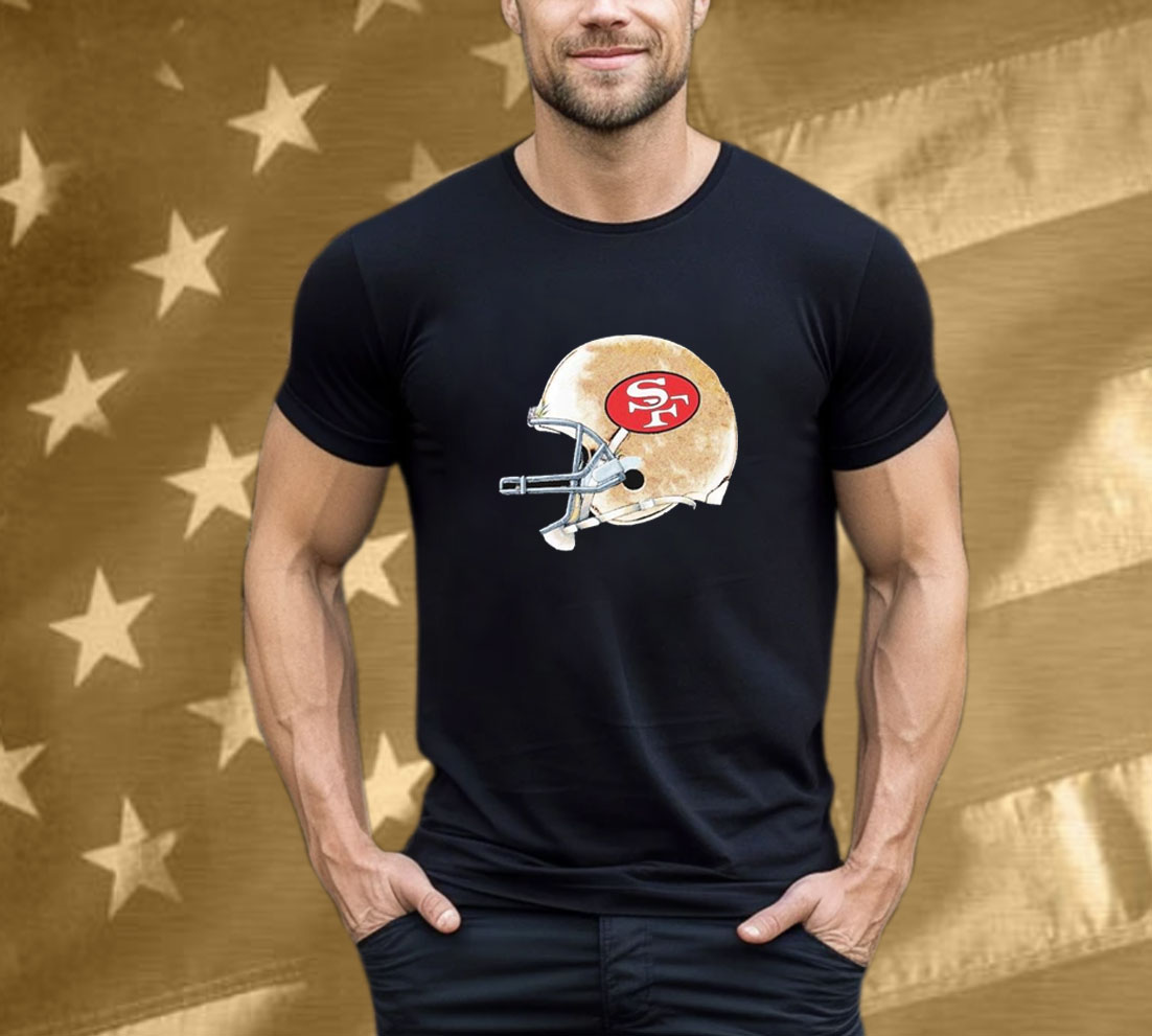 San Francisco 49ers Golf Wang Helmet T-Shirt
