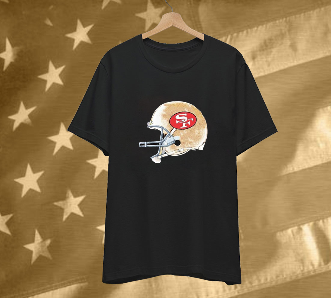 San Francisco 49ers Golf Wang Helmet T-Shirt