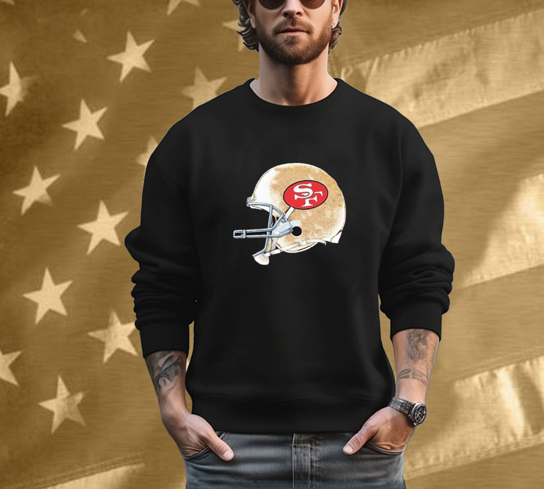 San Francisco 49ers Golf Wang Helmet T-Shirt