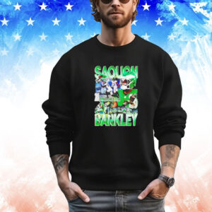 Saquon Barkley 26 Philadelphia Eagles 2018 offensive rookie of the year graphic T-Shirt
