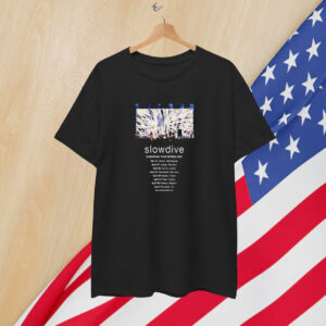 Slowdive European Spring Tour 2025 T-Shirt