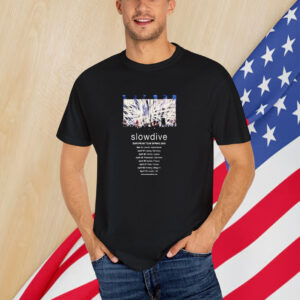 Slowdive European Spring Tour 2025 T-Shirt