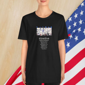 Slowdive European Spring Tour 2025 T-Shirt