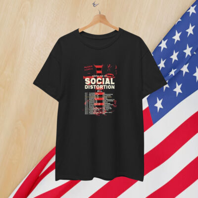 Social Distortion European Tour 2025 T-Shirt