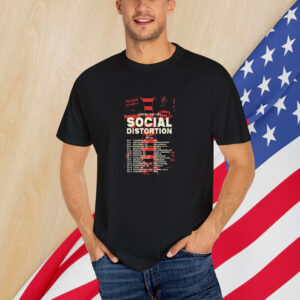 Social Distortion European Tour 2025 T-Shirt