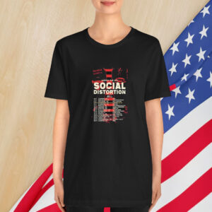 Social Distortion European Tour 2025 T-Shirt