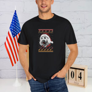 Terrifier 3 Festive Frights Ugly Christmas T-Shirt