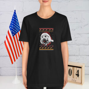 Terrifier 3 Festive Frights Ugly Christmas T-Shirt