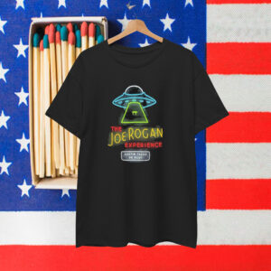 The Joe Rogan Experience Austin Texas Or Bust Neon Alien JRE T-Shirt