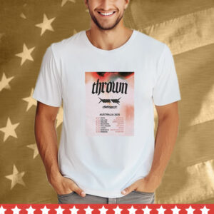 Thrown Australia Tour 2025 Tee Shirt