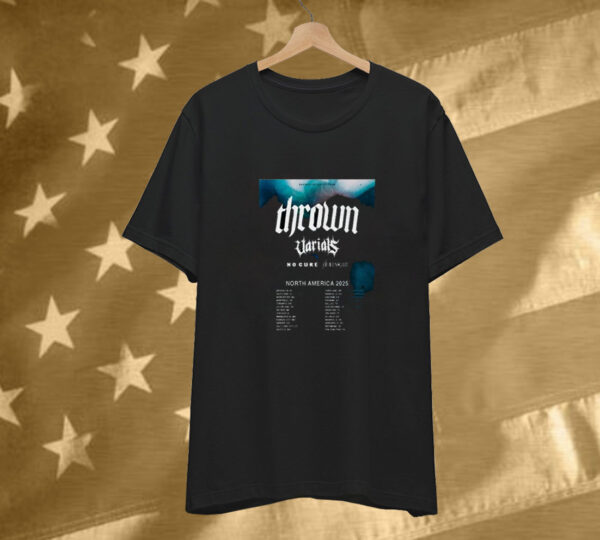 Thrown Uarials North America Tour 2025 T-Shirt