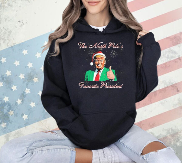 Trump The North Pole’s Favorite President Christmas Shirt