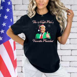 Trump The North Pole’s Favorite President Christmas Shirt