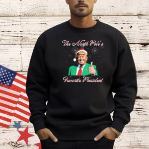 Trump The North Pole’s Favorite President Christmas Shirt