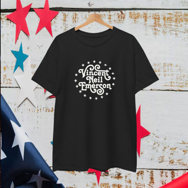 Vincent Neil Emerson Roadshow Star Logo T-Shirt