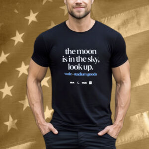 Wale The Moon Is In The Sky Look Up Stadium Goods EIA Tee Shirt