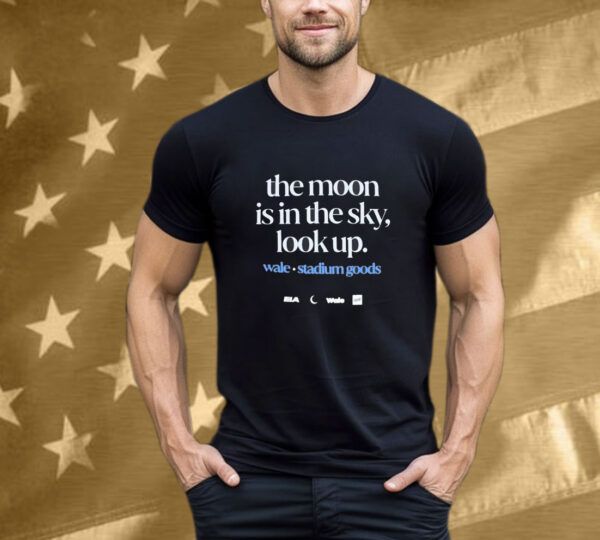 Wale The Moon Is In The Sky Look Up Stadium Goods EIA Tee Shirt