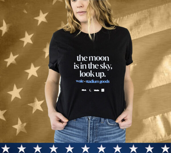 Wale The Moon Is In The Sky Look Up Stadium Goods EIA Tee Shirt