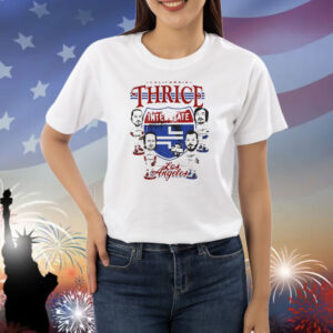 California Los Angeles thrice Shirt