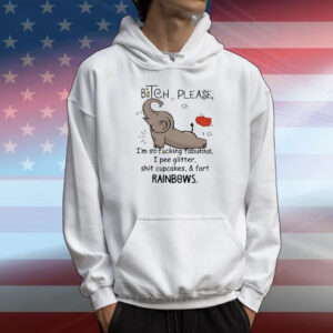 Elephant bitch please I’m so fucking fabulous I pee glitter T-Shirt