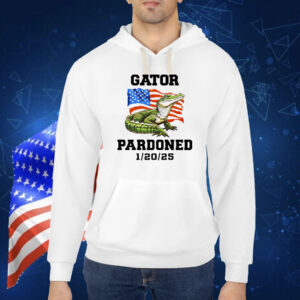 Gator pardoned 1 20 25 USA flag Shirt
