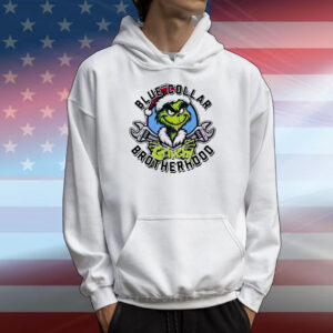Grinch blue collar grinchy brotherhood Christmas T-Shirt