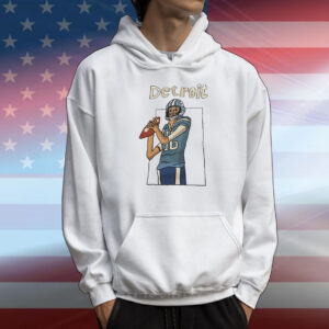 Jared Thomas Goff Detroit Lions football player art T-Shirt