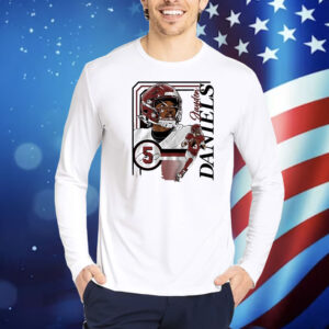 Jayden Daniels collage frame Washington Commanders vintage Shirt