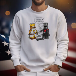 King Arthur and the Black Knight Monty Python and the Holy Grail X LEGO minifigs King vs Knight T-Shirt